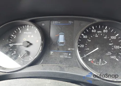 2019 Nissan Rogue Sv z USA, uszkodzony, nr VIN JN8AT2MT6KW259396